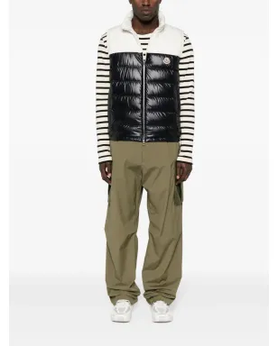 Moncler アップリケロゴ カーゴパンツ - グリーン - サムネイル2