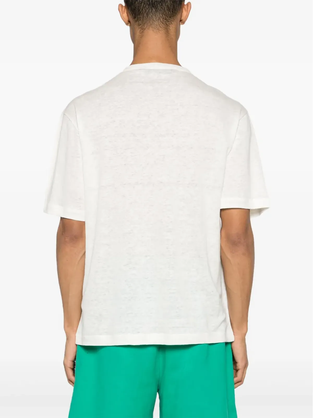 Palm Angels セミシアーリネン Tシャツ - 画像4