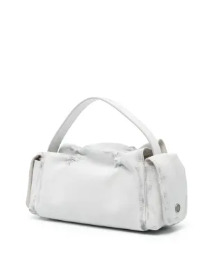 Acne Studios マルチポケット レザー トートバッグ - ホワイト - サムネイル3