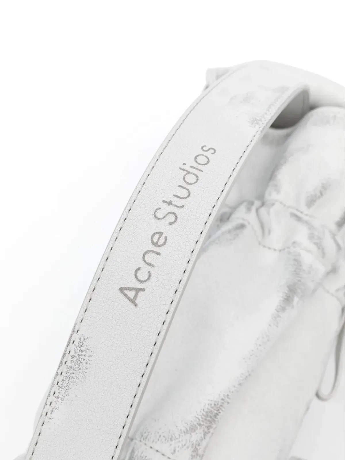 Acne Studios マルチポケット レザー トートバッグ - ホワイト - 画像4