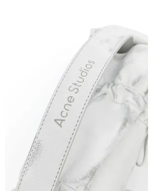 Acne Studios マルチポケット レザー トートバッグ - ホワイト - サムネイル4