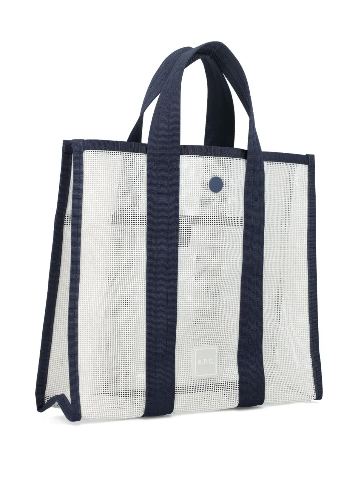 A.P.C. ミニ ルイーズ ショッパー トートバッグ - ホワイト - 画像3