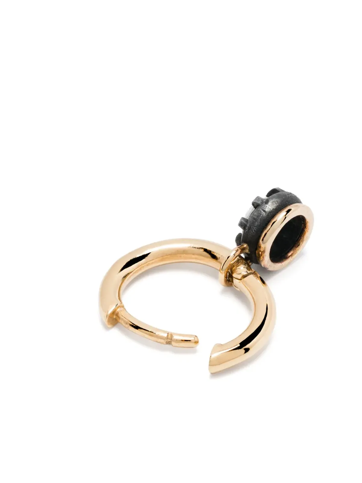 LEANDRA 18kt イエローゴールド ダイヤモンド ピアス - 画像3