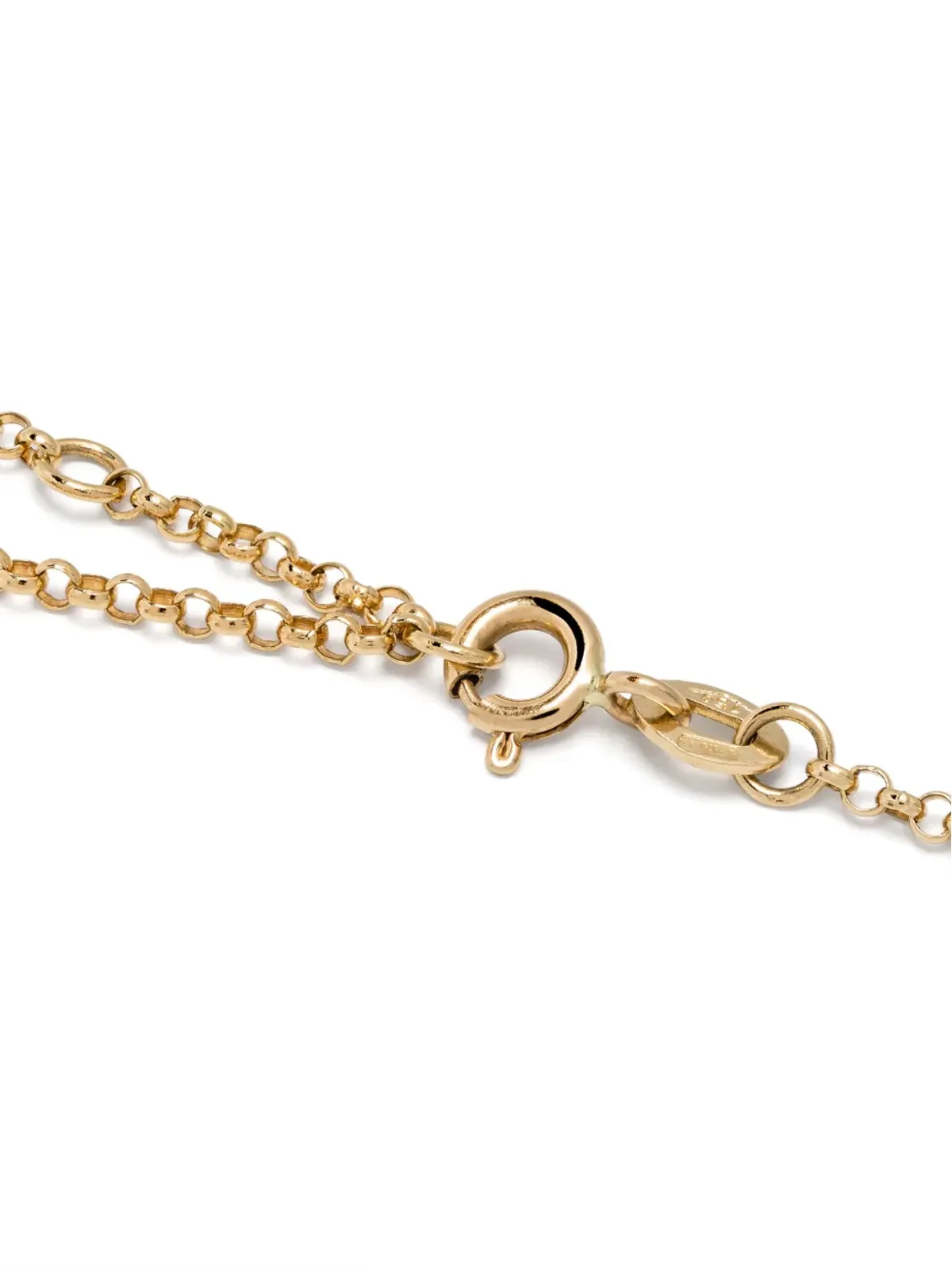 LEANDRA 18K イエローゴールド アレグラ エメラルド＆ダイヤモンド ネックレス - 画像3
