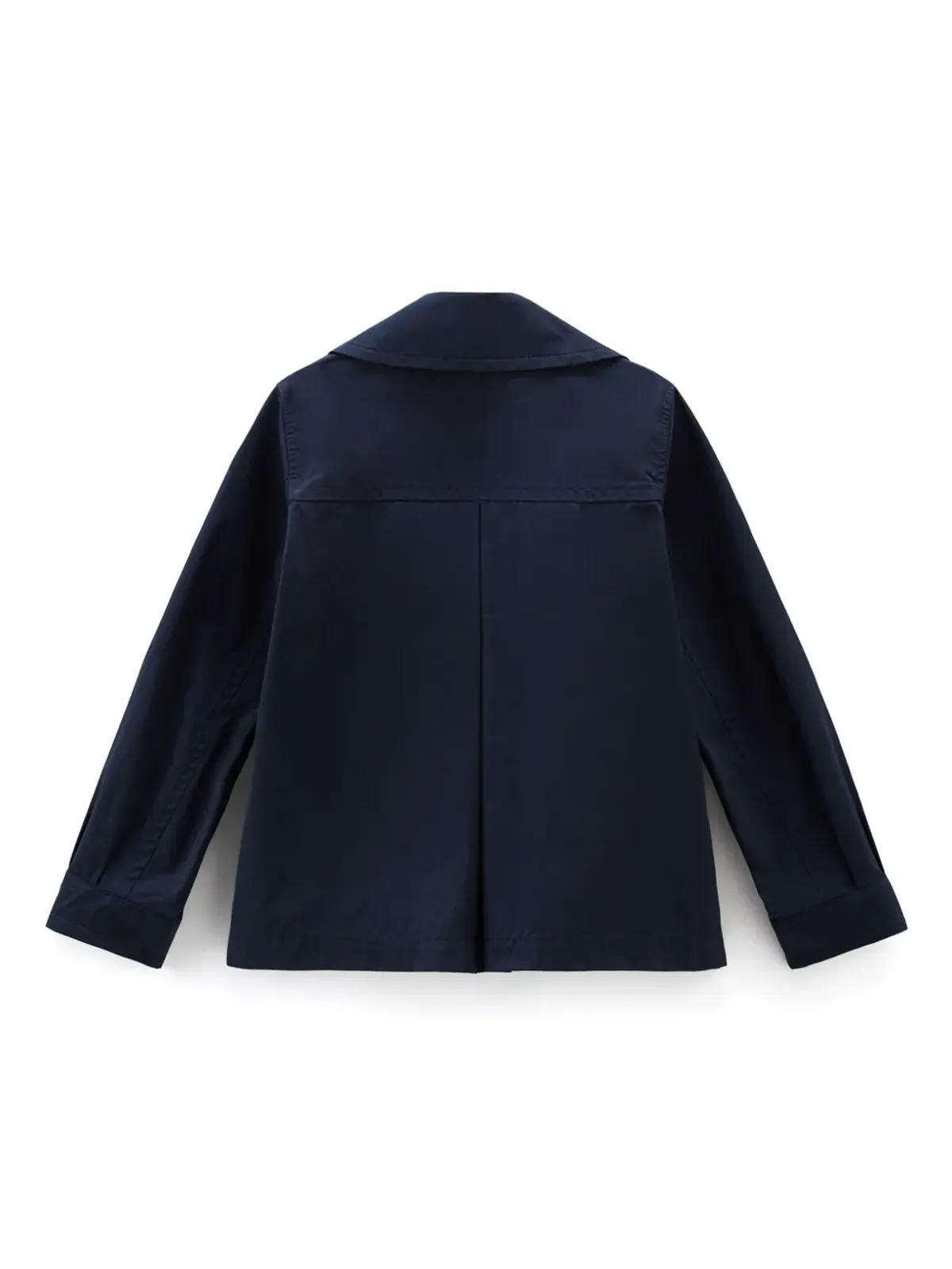 Woolrich Kids 夏用 ダブルブレストピーコート - 画像2