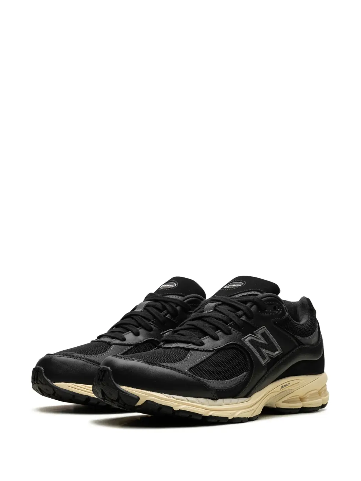 New Balance M2002R ビンテージ ブラック ホワイト スニーカー - 画像2