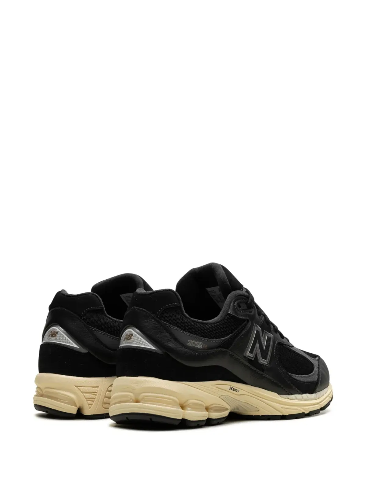 New Balance M2002R ビンテージ ブラック ホワイト スニーカー - 画像3