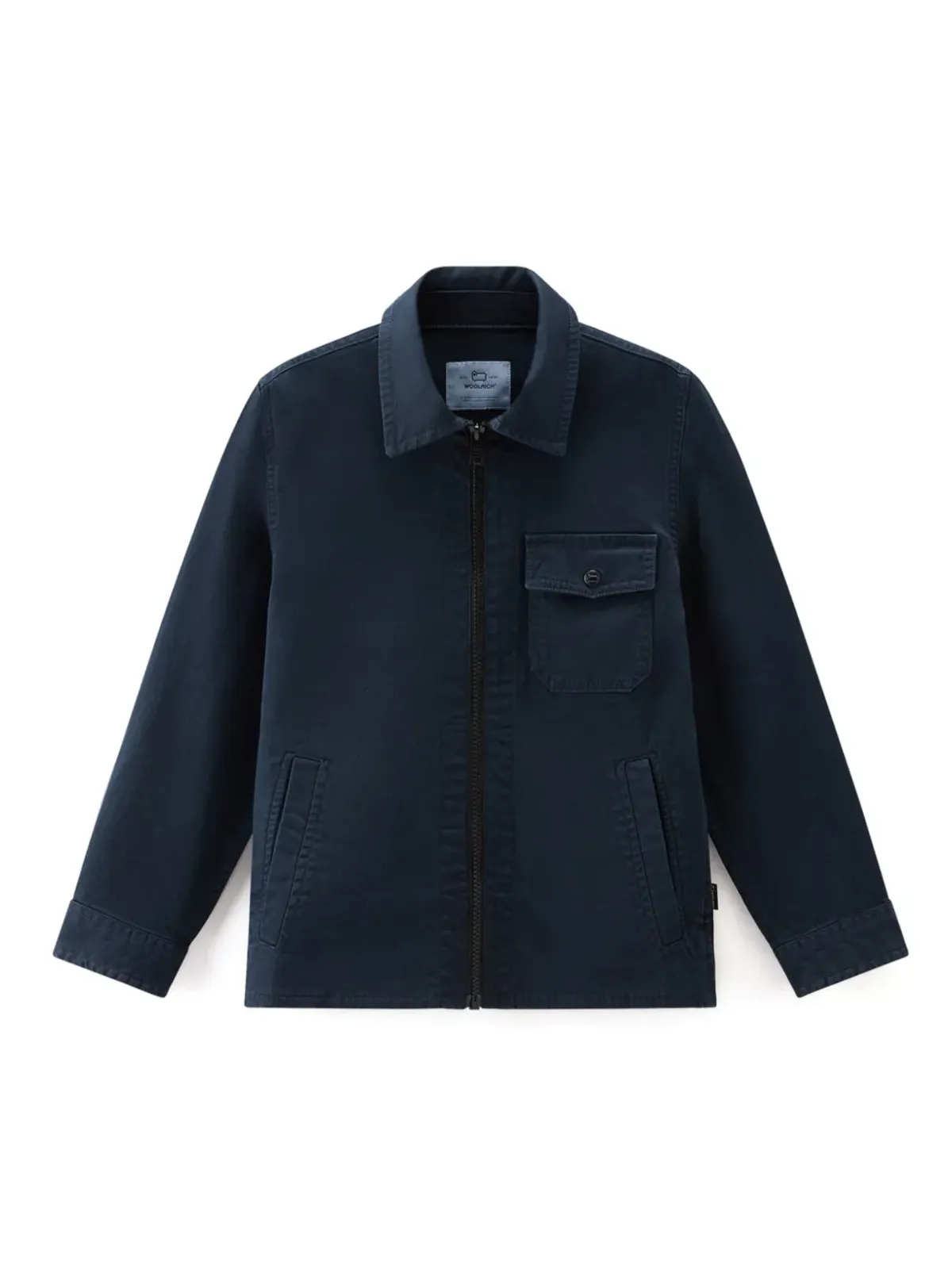 Woolrich Kids ジップアップ長袖シャツ - 画像1