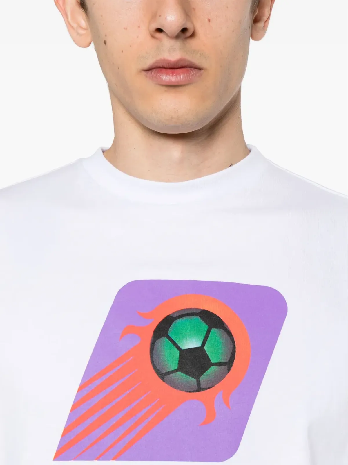 Liberal Youth Ministry グラフィックプリントコットンTシャツ - 画像5