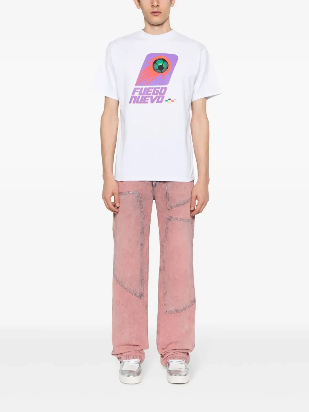 Liberal Youth Ministry グラフィックプリントコットンTシャツ - 画像2