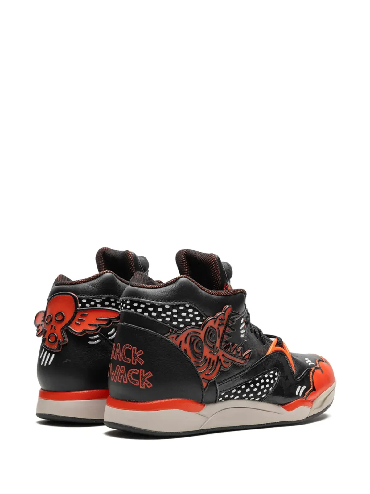 Reebok x Keith Haring Aerobic Pump Lite スニーカー ブラック - 画像3