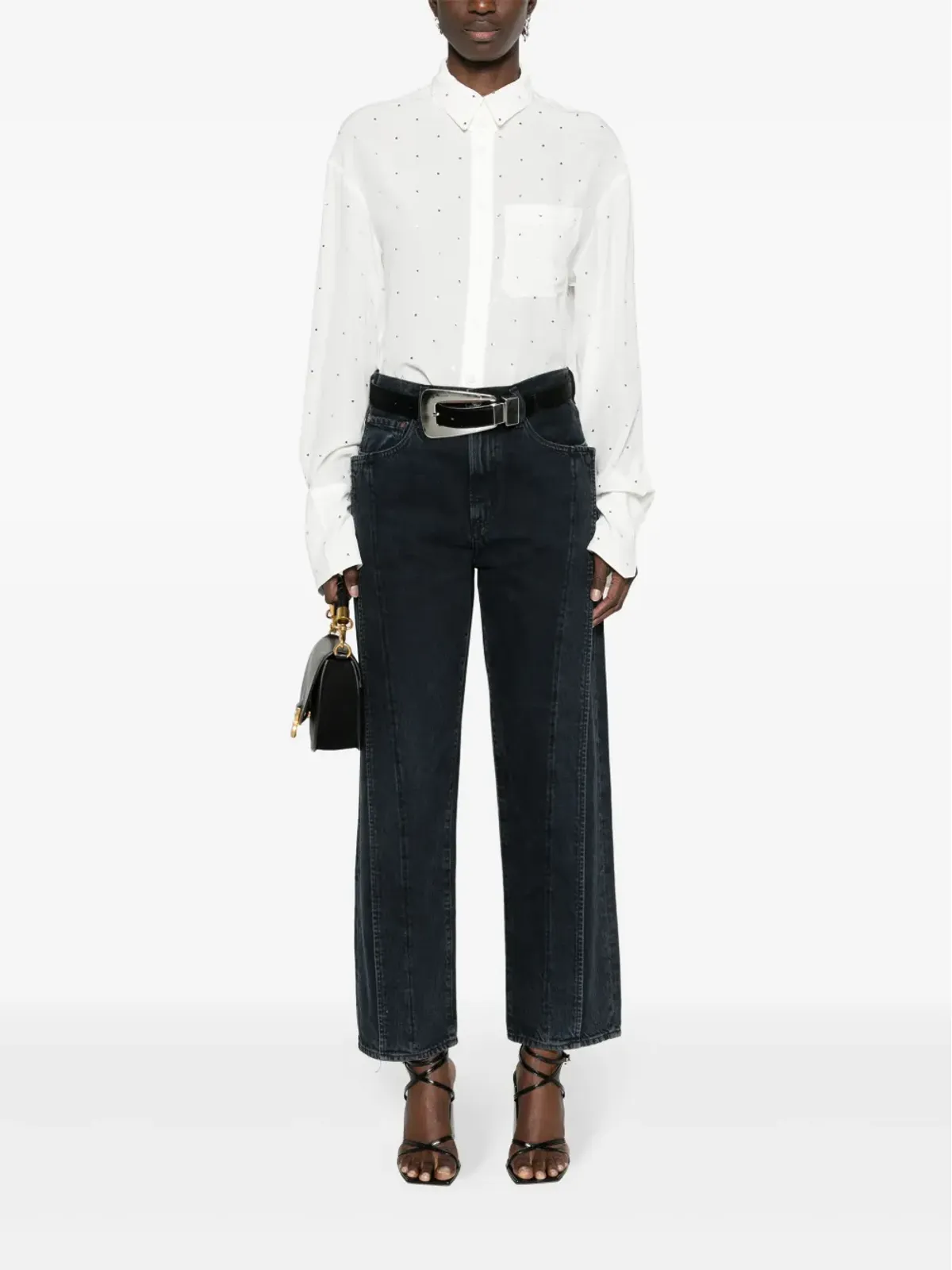 Zadig&Voltaire タイローネ シルクシャツ - ホワイト - 画像2