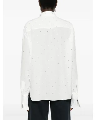 Zadig&Voltaire タイローネ シルクシャツ - ホワイト - サムネイル4