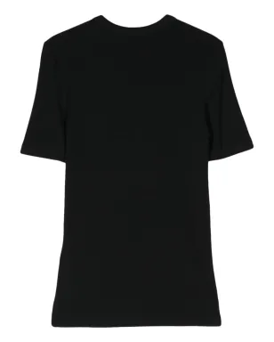 TOTEME クルーネック半袖Tシャツ ブラック - サムネイル2