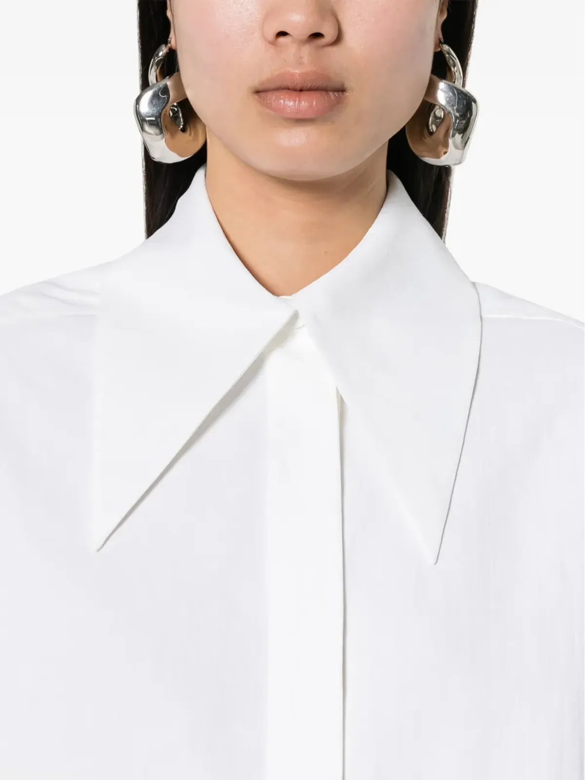 Jil Sander リネンシャンブレーシャツ - 画像5