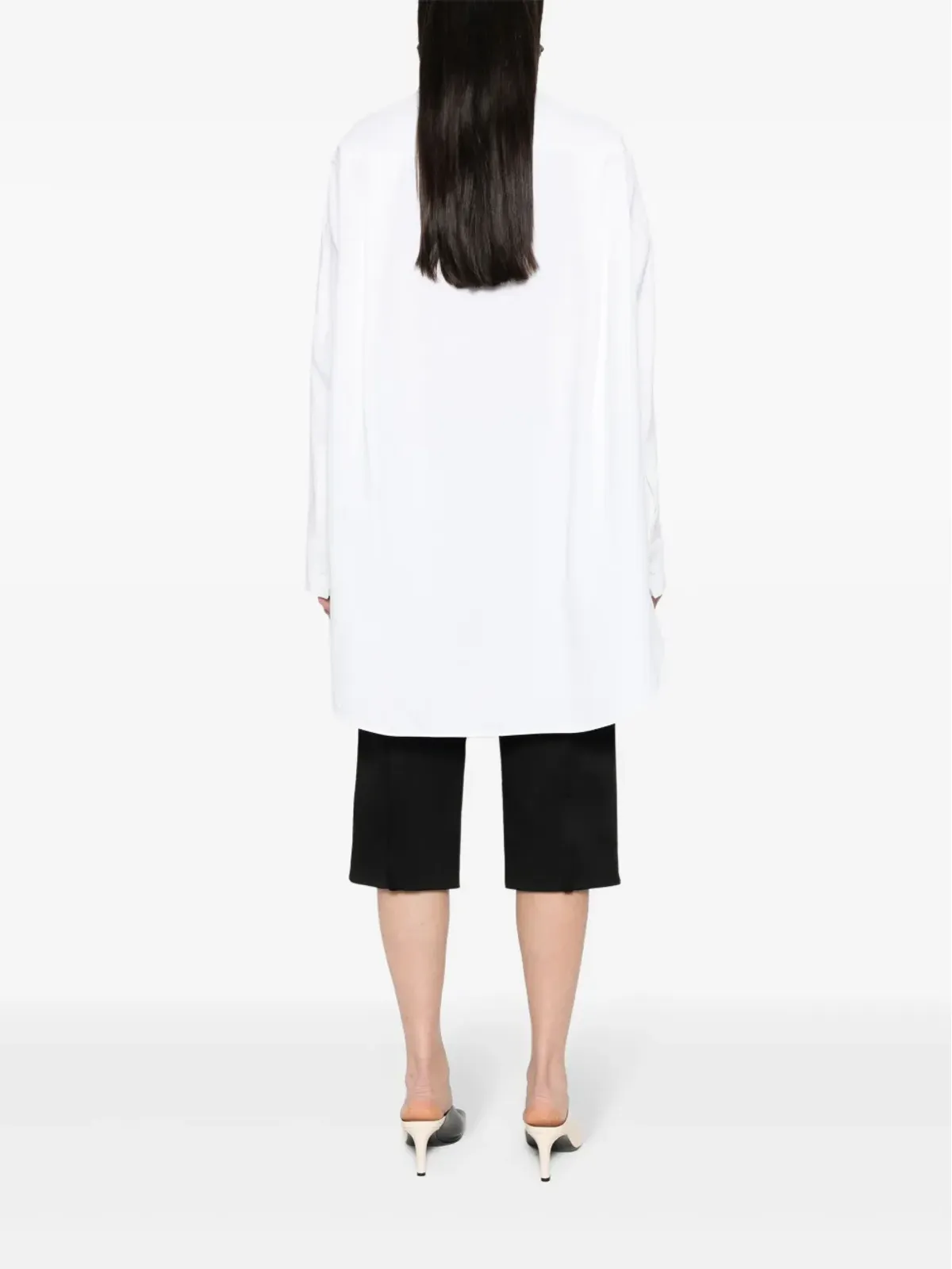 Jil Sander リネンシャンブレーシャツ - 画像4