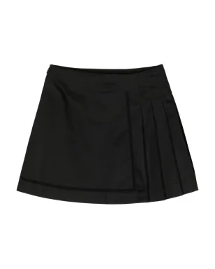 SHIATZY CHEN プリーツコットンミニスカート - Black - サムネイル2