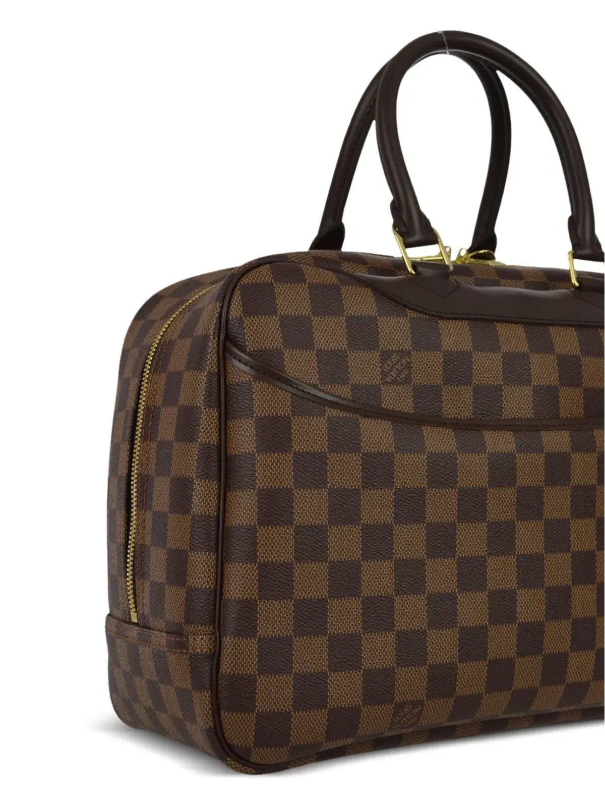 Louis Vuitton ビンテージ Deauville ハンドバッグ ブラウン - 画像3