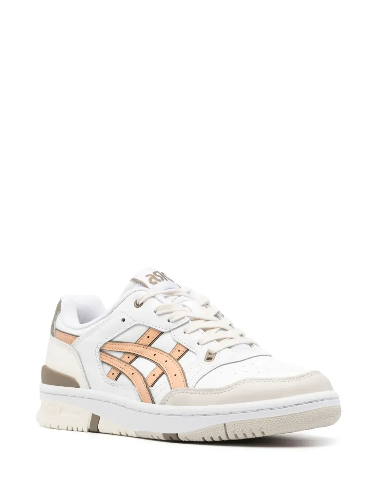 ASICS EX89 パネルドデザイン レザー スニーカー - 画像2