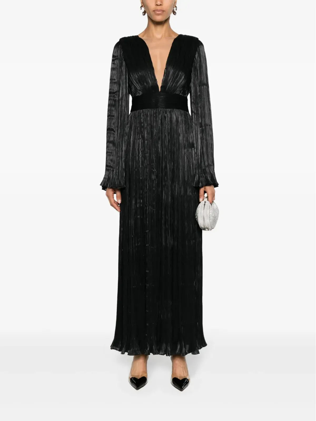 V:PM ATELIER Eva plissé maxi dress - 画像2