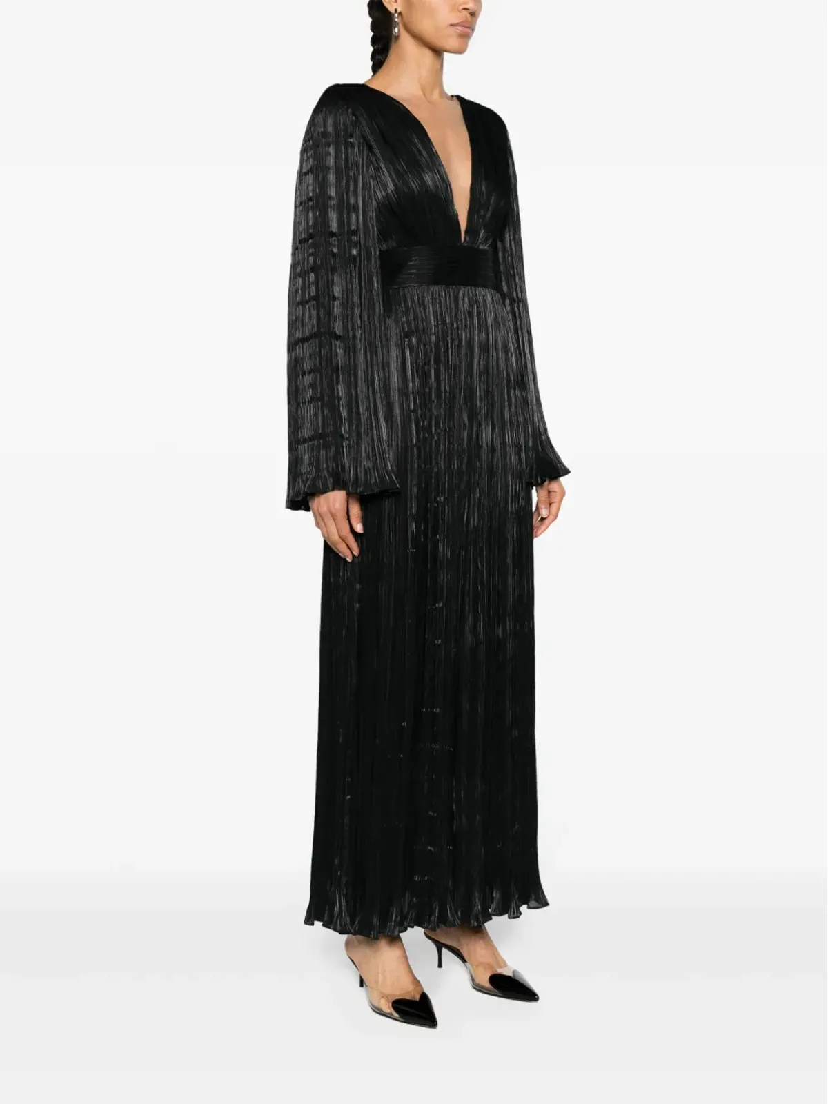 V:PM ATELIER Eva plissé maxi dress - 画像3