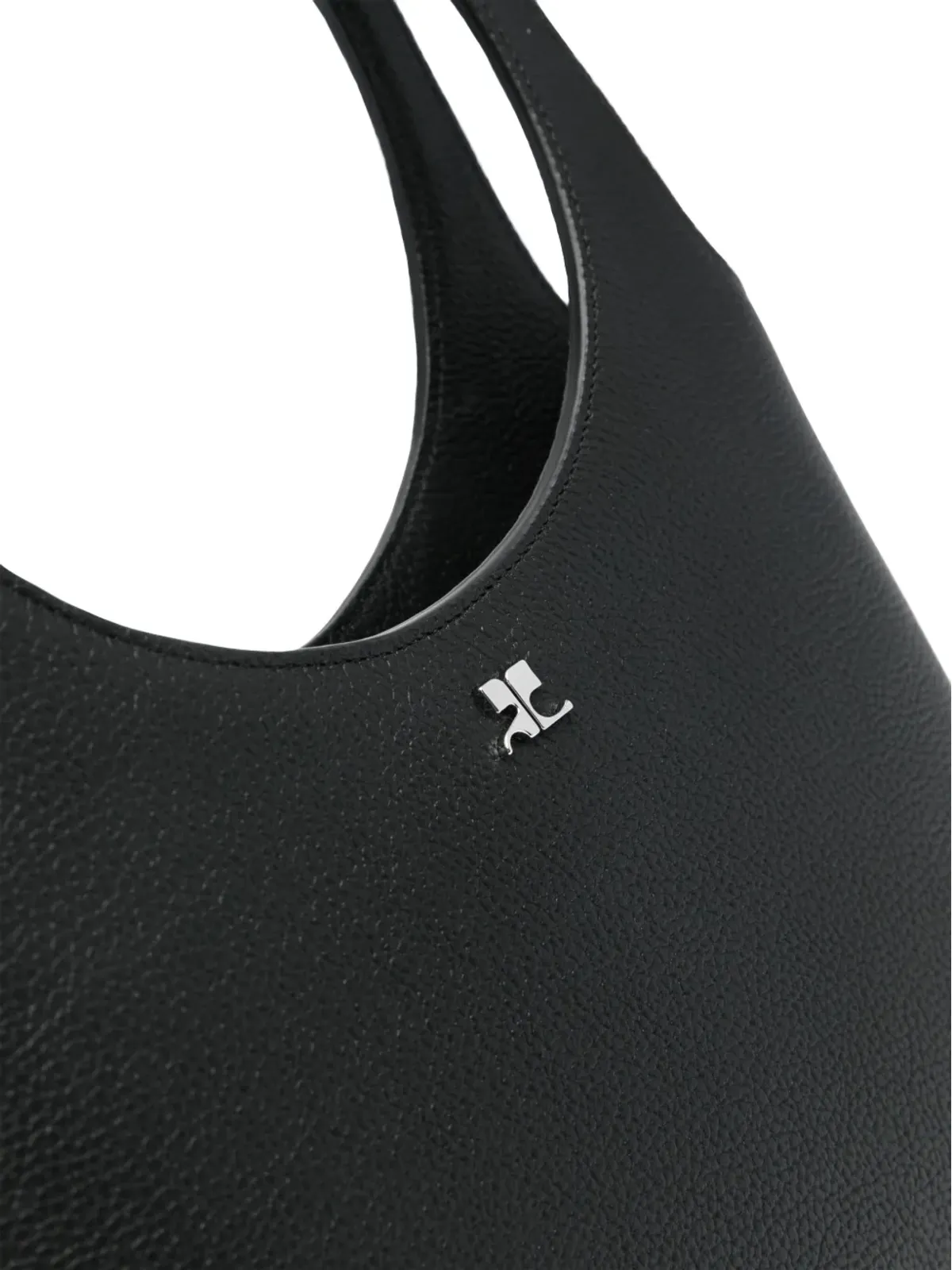 Courrèges ホリー レザー トートバッグ - 画像4
