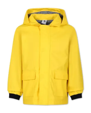 Petit Bateau フード付き撥水レインコート - サムネイル1