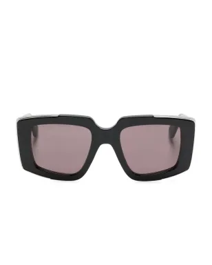 Alexander McQueen Eyewear スクエアフレームサングラス - サムネイル1