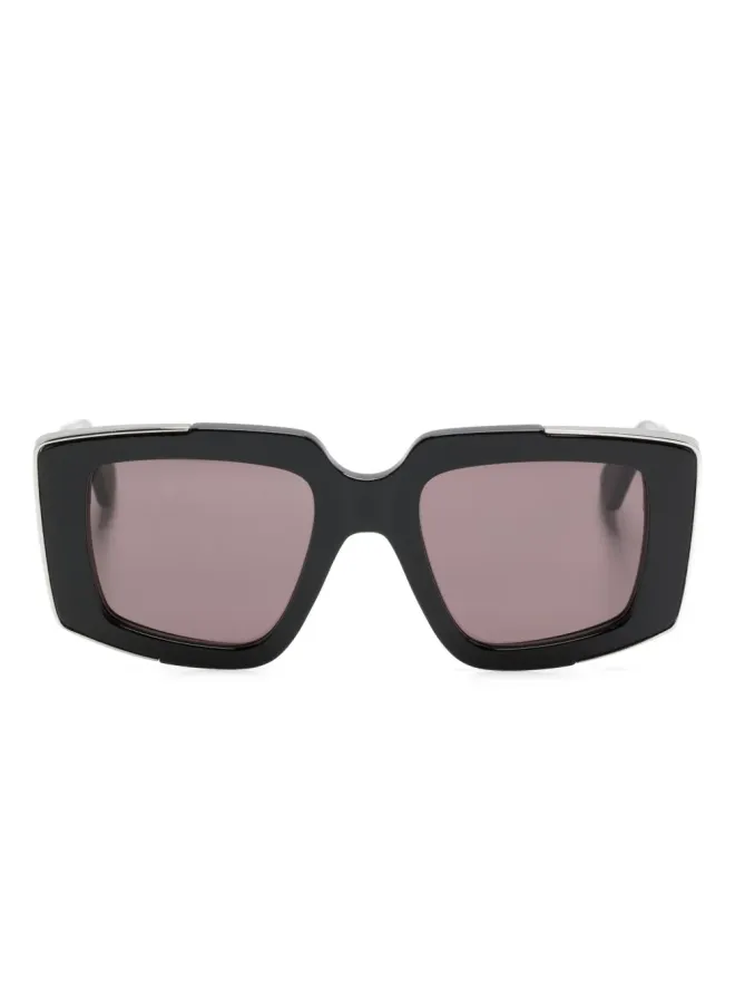 Alexander McQueen Eyewear Alexander McQueen Eyewear スクエアフレームサングラスの商品画像