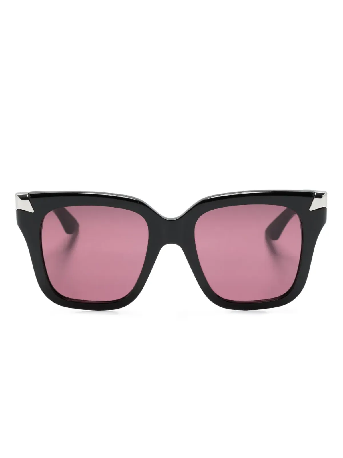 Alexander McQueen Eyewear オーバーサイズフレームサングラス - 画像1