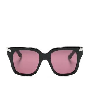 Alexander McQueen Eyewear オーバーサイズフレームサングラス - サムネイル1
