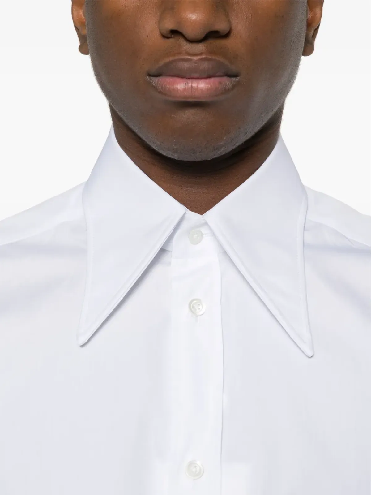 Maison Margiela ポプリン半袖シャツ - 画像5