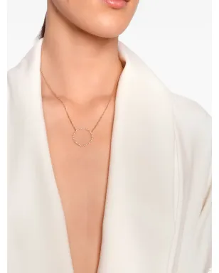 Lark & Berry 14金 イエローゴールド モダンデザイン ダイヤモンド ペンダント ネックレス - サムネイル3