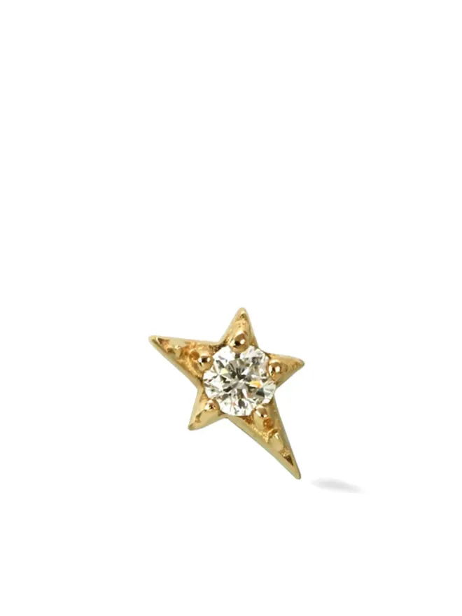 Lark & Berry Lark & Berry 14K イエローゴールド ミニ Shooting Star ダイヤモンド スタッド ピアスの商品画像
