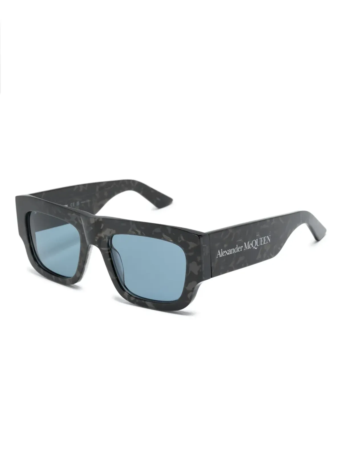 Alexander McQueen Eyewear AM 0449S スクエアフレーム サングラス - ブラウン - 画像2