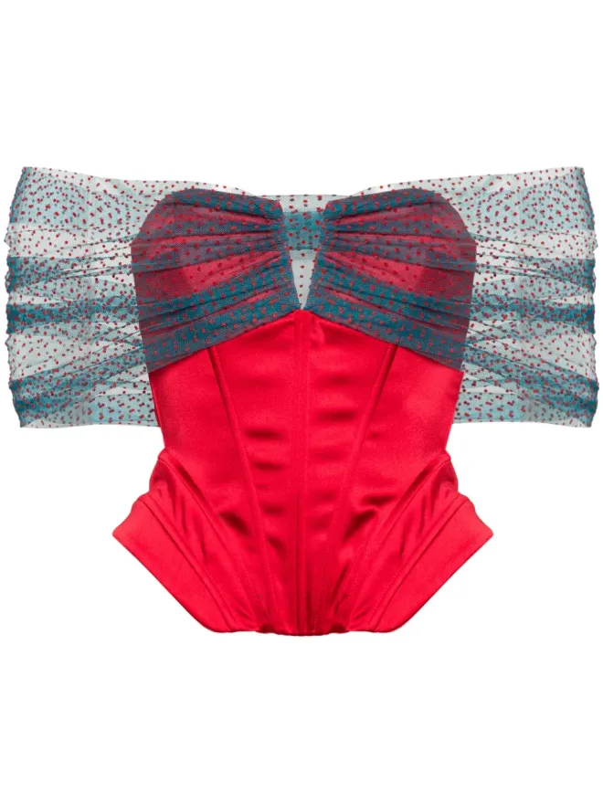 V:PM ATELIER V:PM ATELIER ジン サテンコルセットトップの商品画像