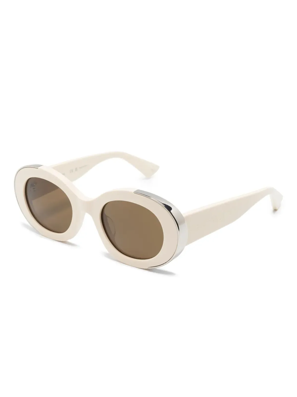Alexander McQueen Eyewear オーバルフレームサングラス - 画像2