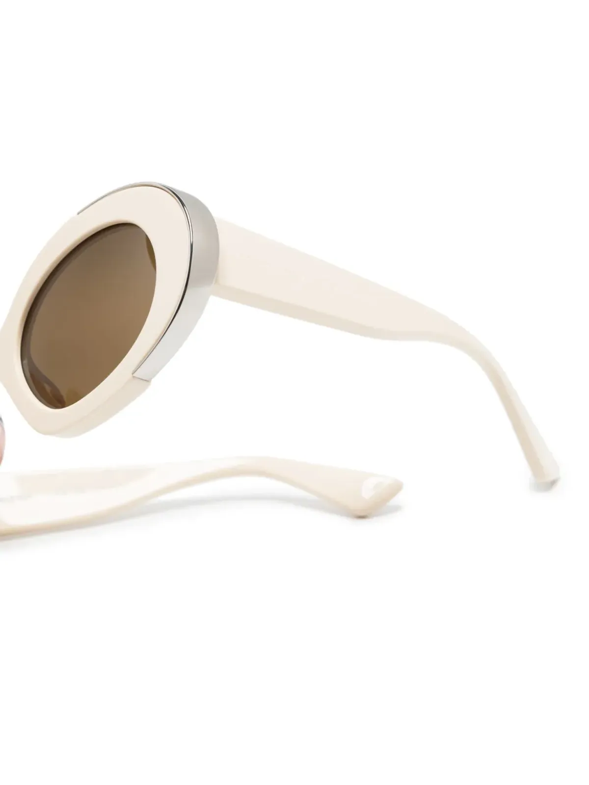 Alexander McQueen Eyewear オーバルフレームサングラス - 画像3