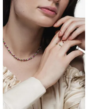 Lark & Berry 14ktゴールド ヴェト サファイア ネックレス - サムネイル3