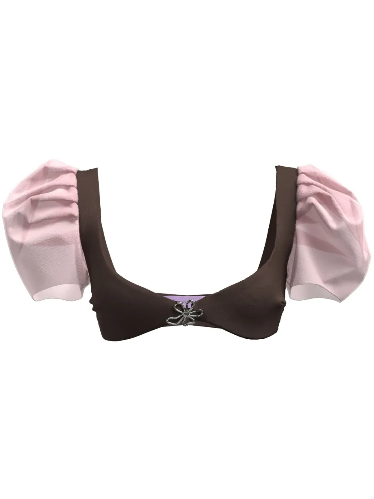 Maccapani Britney パフスリーブ ブラトップ - 画像1