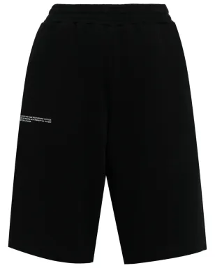 Pangaia 365 ミッドウェイト ロング トラックショーツ - ブラック - サムネイル1