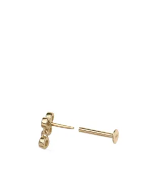 Lark & Berry 14K イエローゴールド トリップダイヤモンド イヤリング - サムネイル2