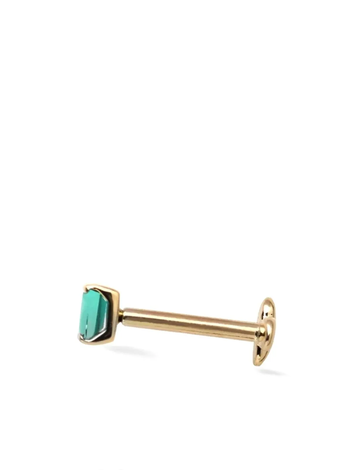 Lark & Berry 14K イエローゴールド オムニス サファイア イヤリング - 画像2