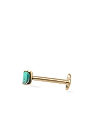Lark & Berry 14K イエローゴールド オムニス サファイア イヤリング - サムネイル2