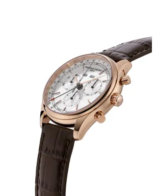 Frederique Constant クラシックス クォーツ クロノグラフ トリプルカレンダー ホワイト - サムネイル2