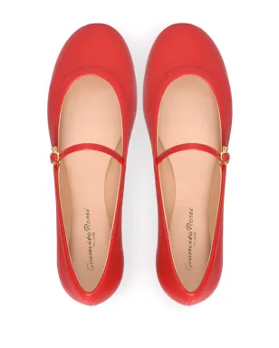 Gianvito Rossi Carla バレリーナシューズ レッド - サムネイル3