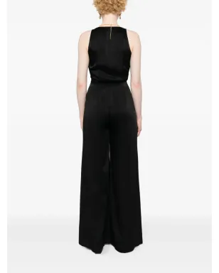Elisabetta Franchi ドレープ入りパラッツォジャンプスーツ - サムネイル4