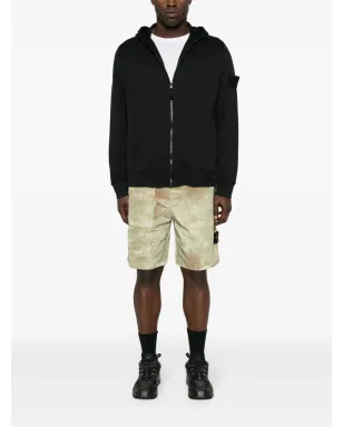 Stone Island アブストラクトプリント バミューダショーツ - グリーン - サムネイル2