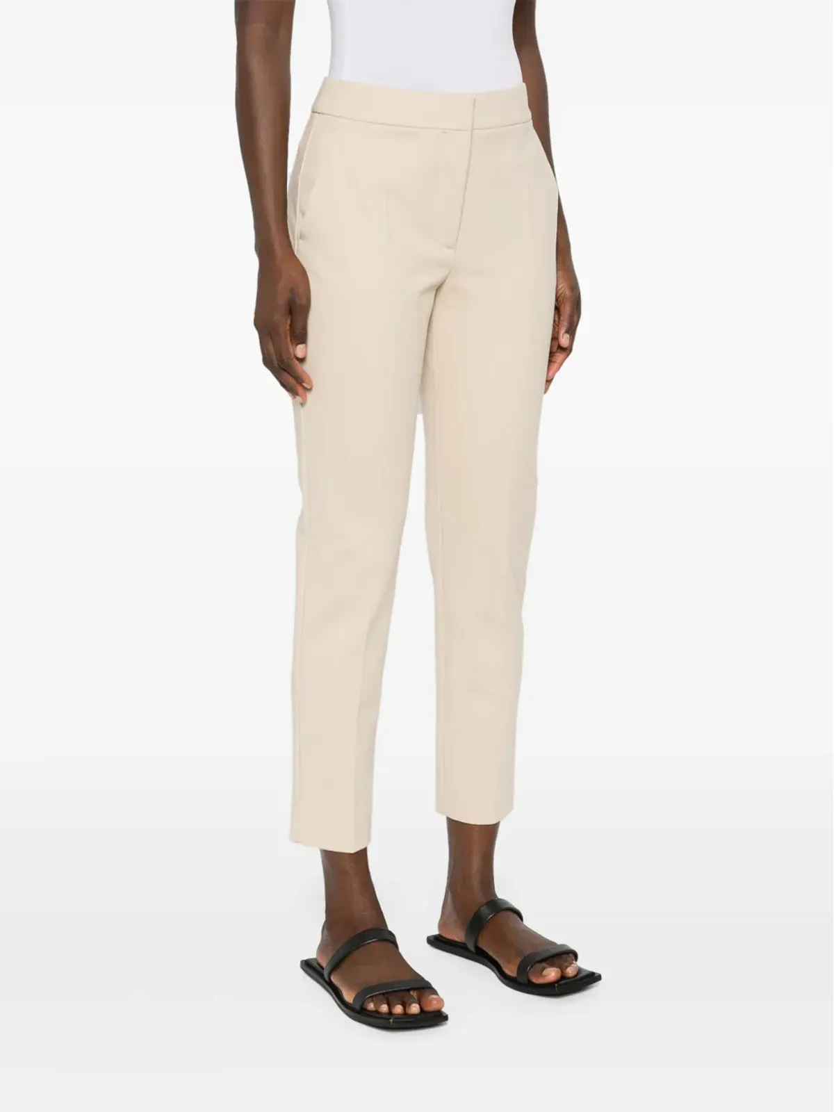 Max Mara ペーニョ クロップドパンツ - ニュートラルカラー - 画像3
