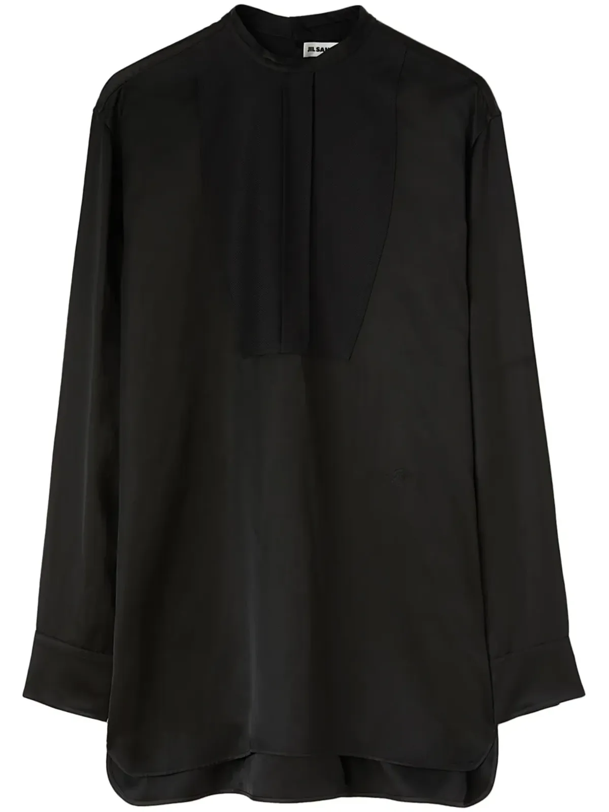 Jil Sander Thursday P.M. リネン混紡シャツ - ブラック - 画像1